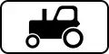 Above sign applies to farm vehicles/equipment