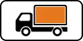 Above sign applies to vehicles carrying dangerous goods (2014–2021)