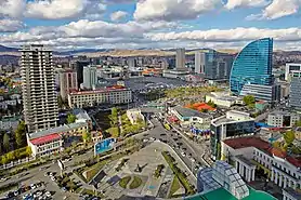 Ulaanbaatar is the capital of Mongolia with a population of 1 million as of 2008.