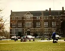 The Peacock Building at Upper Canada College (c. 1902; demolished in 1991)