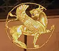 Golden winged lion