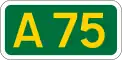 A75 shield