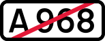 A968 shield