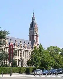 The main building on the Solbosch campus of the Université libre de Bruxelles