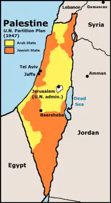 Image 47United Nations Partition Plan for Palestine, 1947 (from History of Israel)