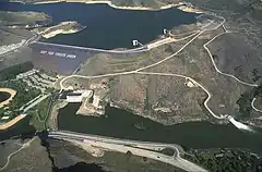 Lucky Peak Lake and Dam