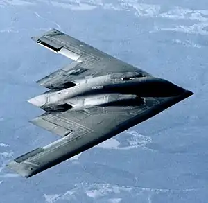 B-2 Spirit stealth bomber of the U.S. Air Force