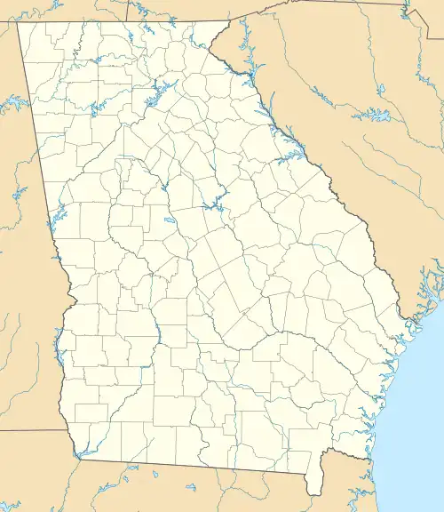 Rock Eagle is located in Georgia