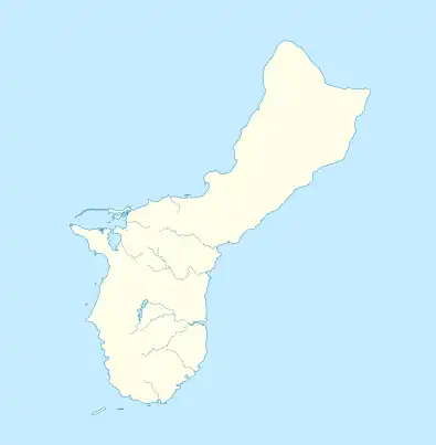 Sumay is located in Guam