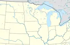 Gavins Point Dam is located in USA Midwest