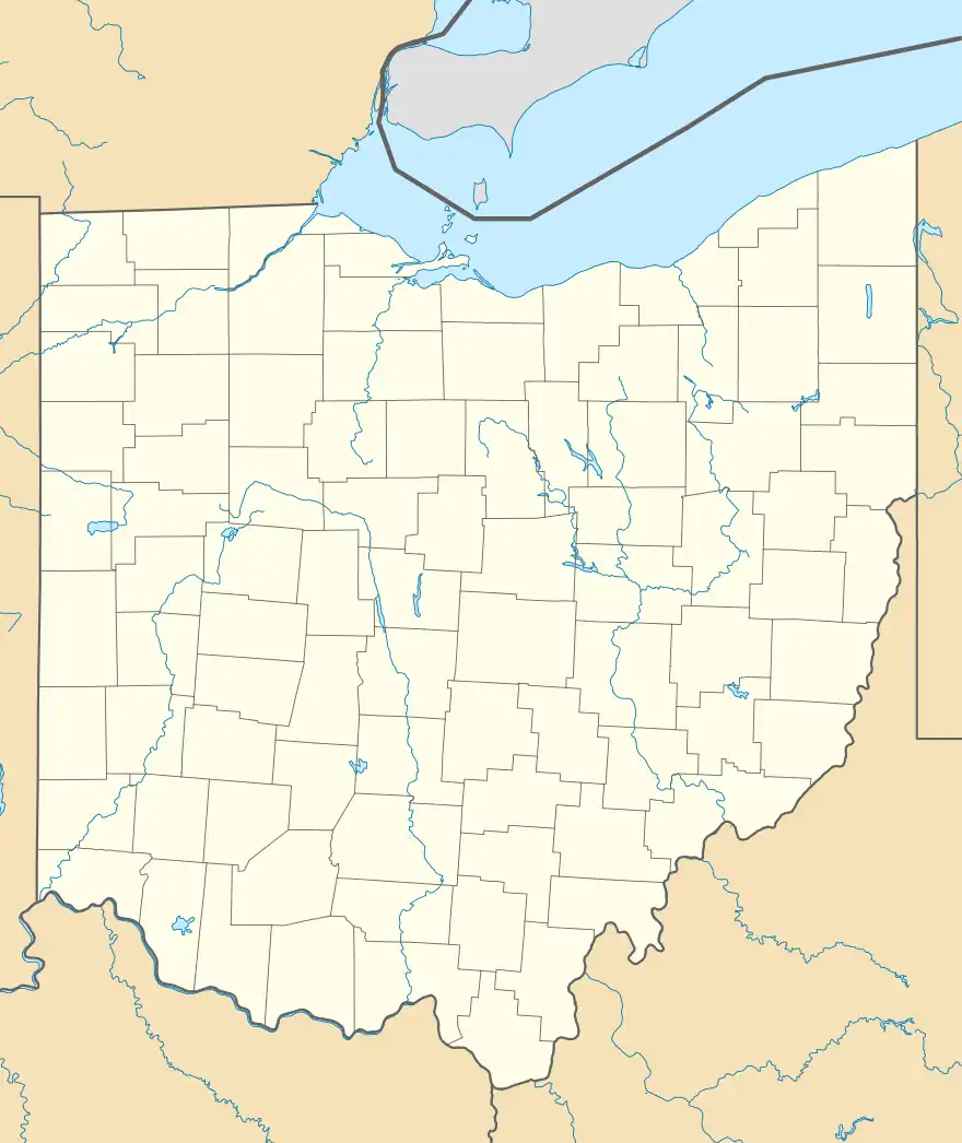 Aurora Center Historic District is located in Ohio