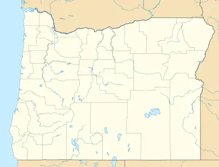 Graham Fire is located in Oregon