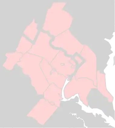 Montgomery County, Maryland is located in Washington Metropolitan Area