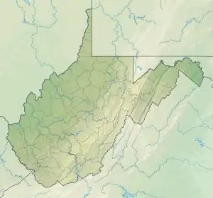 CRW is located in West Virginia