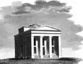 U.S. Branch Bank, no.32 State Street, Boston; designed by Willard ca.1817