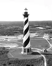 Cape Hatteras Lighthouse, moved 1999.