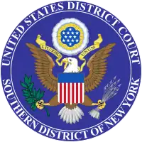 Official seal of the United States District Court for the Southern District of New York