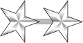 U.S. Navy, U.S. Coast Guard, USPHSCC, NOAACOC shoulder insignia of a rear admiral