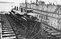 USS Chauncey (DD-3) in dry dock Dewey, c. 1910