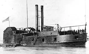 USS Conestoga, photographed during the Civil War