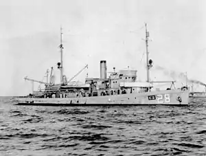 USS Falcon (ASR-2) at sea c1920s