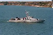 USS Firebolt at Yorktown Naval Weapons Station