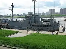 Image 20The captured USS Pueblo being visited by tourists in Pyongyang (from History of North Korea)