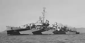 USS Stockham (DD-683) underway c1944