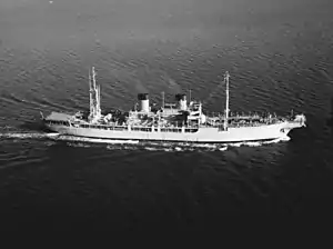USS Thor in the 1950s