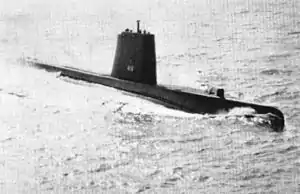 USS Tiru (SS-416) underway c1962