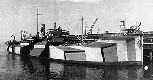 West Nohno had design and measurements similar to West Shore, a sister ship from the same shipyard seen here c. 1918.