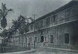 The original campus of the University of Santo Tomas in Intramuros.