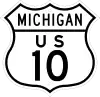 US 10 route marker