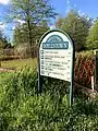 The trail near its junction with the Neshaminy Greenway Trail