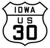 US 30 route marker