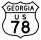 U.S. Highway 78 Alternate marker