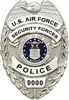 Department of the Air Force Law Enforcement Badges (Civilian)