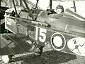 25th AS SE5a aircraft #15 flown by Lt Aubrey "Joe" Diamond.