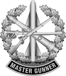 Master Gunner Identification Badge