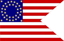 Guidon of the USA 7th Cavalry Regiment (19th century)