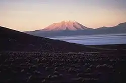 Ubinas volcano in the General Sánchez Cerro Province