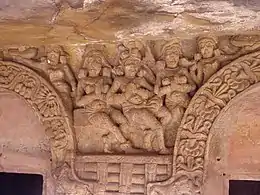 Left aisle relief (detail)