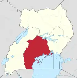 Central Region, Uganda is located in Uganda