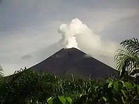 Image 42A stratovolcano in Ulawun on the island of New Britain in Papua New Guinea (from Pacific Ocean)