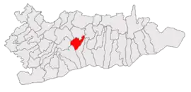 Location in Călărași County