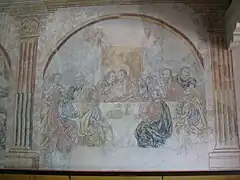 Church interior;Last Supper