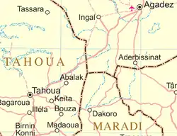 Tassara and the towns of northwest Niger