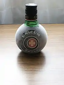 Image 42A cold bottle of Unicum (from Culture of Hungary)