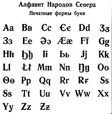 The Latin-based Unified Northern Alphabet