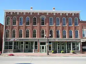 Image 31The Union Block building, Mount Pleasant, scene of early civil rights and women's rights activities (from Iowa)